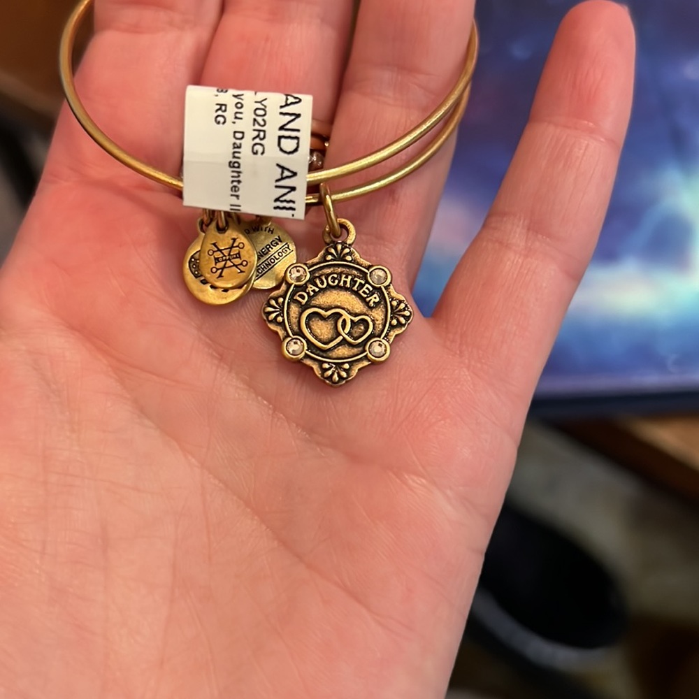 Limited Addition Alex and Ani Daughter with Swarovski Crystals on charm - Picture 5 of 5